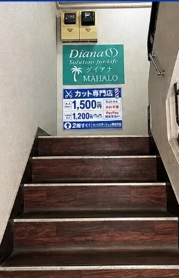 Stairs to 2nd floor